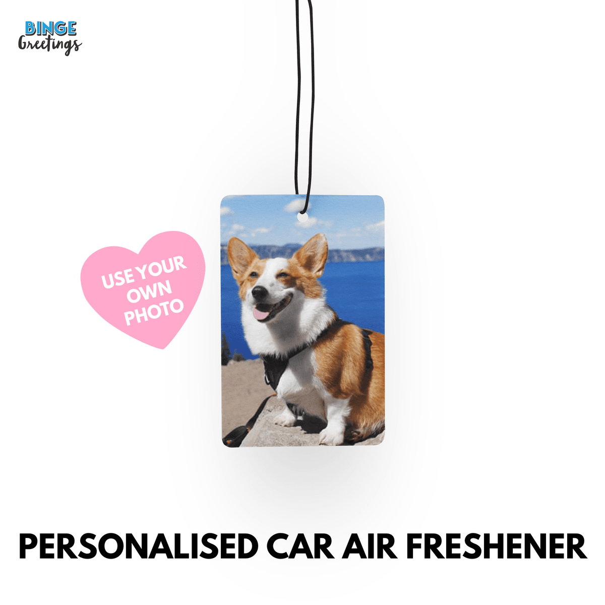 Personalised Car Air freshener Photo Car Air freshener Custom Photo