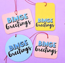 Load image into Gallery viewer, Personalised photo car air freshener square, Round, Landscape - Custom logo car hanging