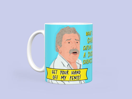 Democracy Manifest Mug - Succulent chinese meal meme mug