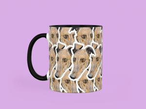 Personalised Add any Face funny Photo Mug - Face cut out mug