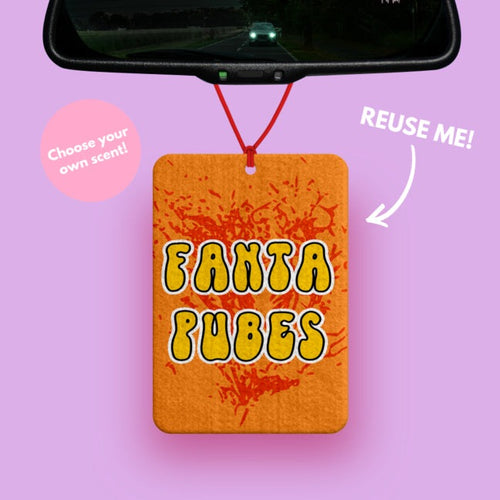 Fanta Pubes Car air freshener for Gingers