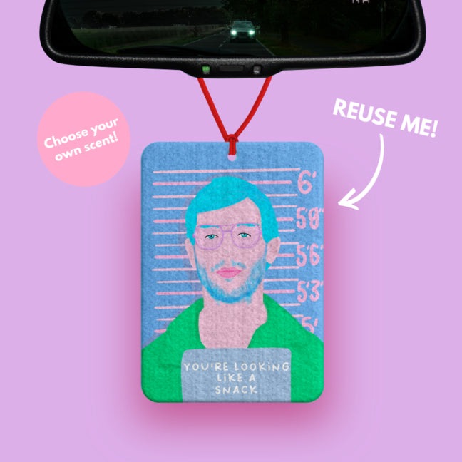 Jeffrey Dahmer Car air freshener - True crime Car Accessory