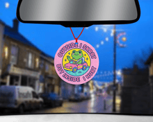 Load image into Gallery viewer, Outside I Skrrt Funny Frog Car air freshener