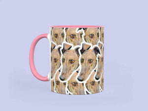 Personalised Add any Face funny Photo Mug - Face cut out mug