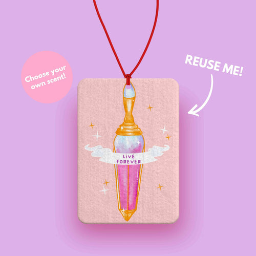 Death becomes her potion bottle car air freshener