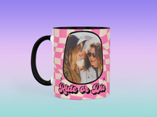 Load image into Gallery viewer, Personalised Retro Ride or die Bestie Mug wtith Photo - Friend Photo mug