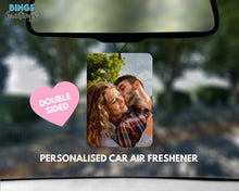 Load image into Gallery viewer, Personalised Car Air Freshener - Photo car air freshener