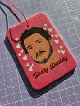 Load image into Gallery viewer, Pedro Pascal car air freshener - Pedro Pascal Gift - The last of us Gift for her - Funny Car accessories - Pink Car GIfts - Cute car gifts