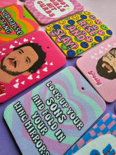 Load image into Gallery viewer, Pedro Pascal car air freshener - Pedro Pascal Gift - The last of us Gift for her - Funny Car accessories - Pink Car GIfts - Cute car gifts