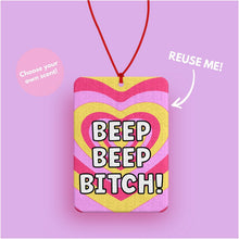 Load image into Gallery viewer, BEEP BEEP BITCH FUNNY RUDE CAR ACCESSORY FOR HER NEW DRIVER