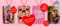 Load image into Gallery viewer, King of the Dad bod Car Air Freshener - Funny car accessories for husband - Rude car accessories for him - Rude Car air freshener for him